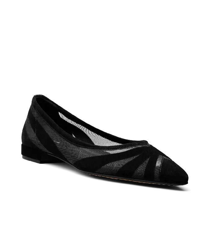 Avant-Garde Style Promotions The Goldfinch 15 - Black Velvet Mesh