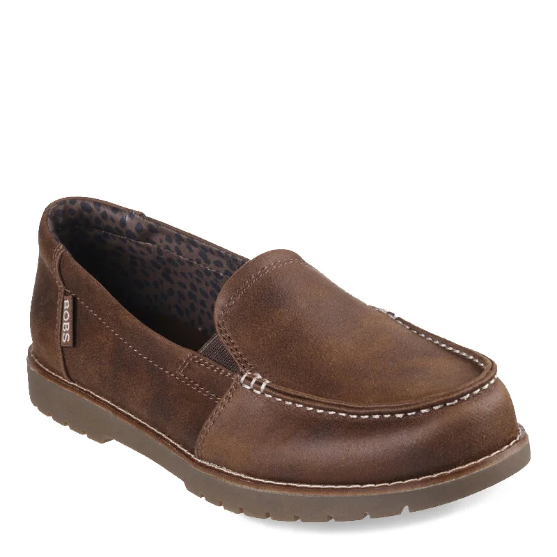 Playful Fashion Offers Women's Skechers, BOBS Chill Lugs - Central Look Loafer - Wide Width