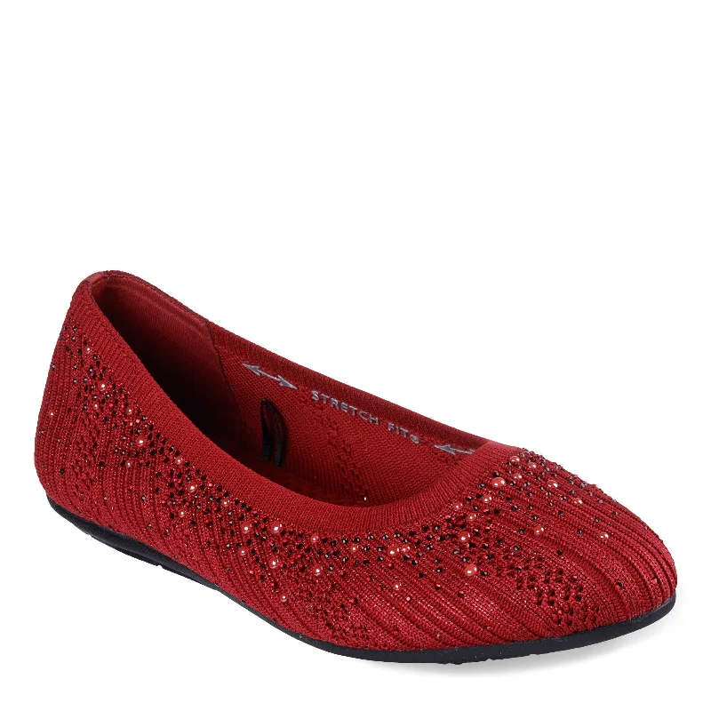 Modish Fashion Discounts Women's Skechers, Cleo 2.0 - Glitzy Daze Flat