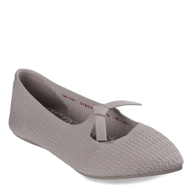 Comfortable Chic Women's Skechers, Cleo Point - Nostalgic Days Flat