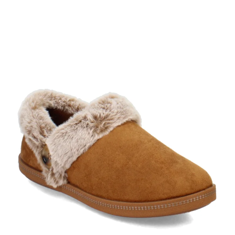 Sale Clearance Women's Skechers, Cozy Campfire Fresh Toast Slipper