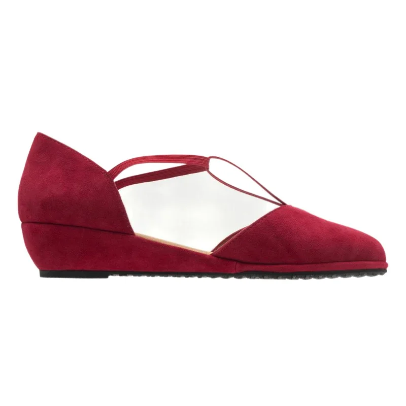 Avant-Garde Style Promotions Yes Women's Patsy Red Suede