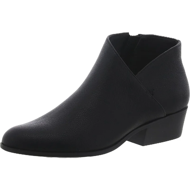 Comfortable Shoes Aerosoles Womens cayu Faux Leather Asymmetric Ankle Boots