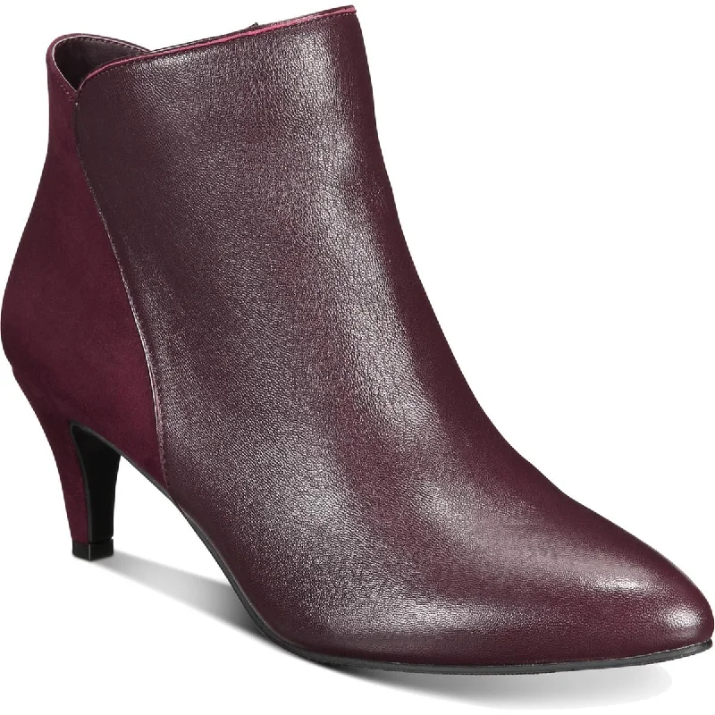 Modern Flat Shoes Offers Alfani Womens Harpper Ankle Dress Boots