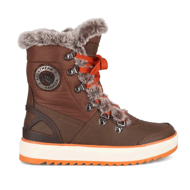 Street Chic Discounts Aquatherm Women's Mara in Brown/Rust