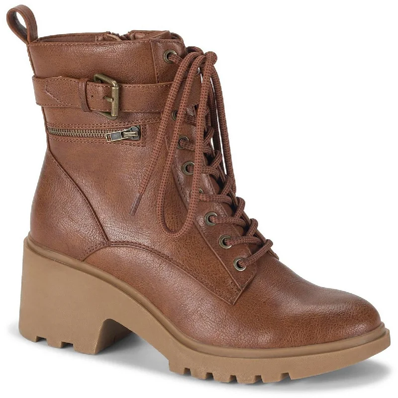 Statement Boots Offers Baretraps Womens Dani Faux Leather Lug Sole Combat & Lace-Up Boots Statement Boots Offers Baretraps Womens Dani Faux Leather Lug Sole Combat & Lace-Up Boots