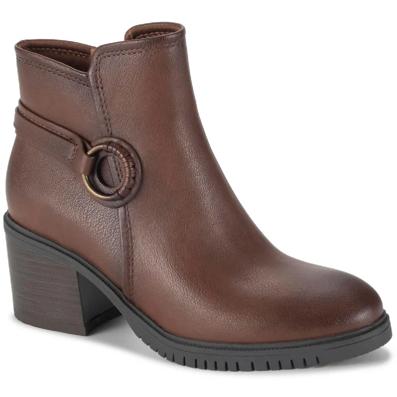 Cool Prices Baretraps Womens Felicia Faux Leather Zipper Booties