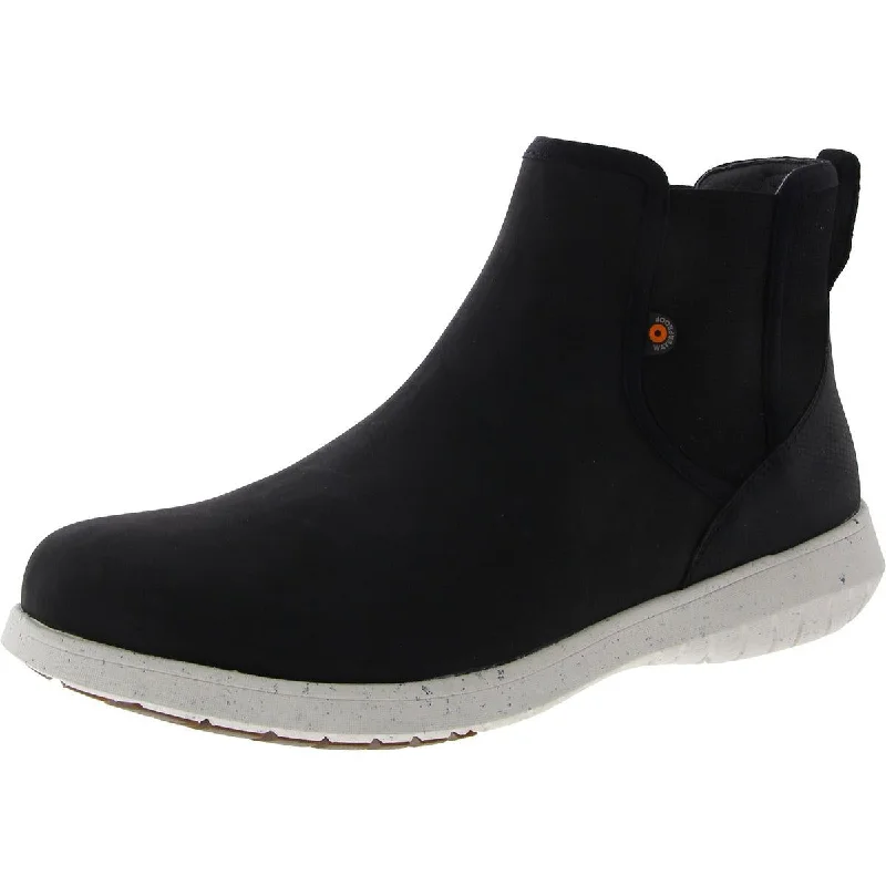 Limited Time Offer Bogs Womens Juniper Leather Ankle Chelsea Boots