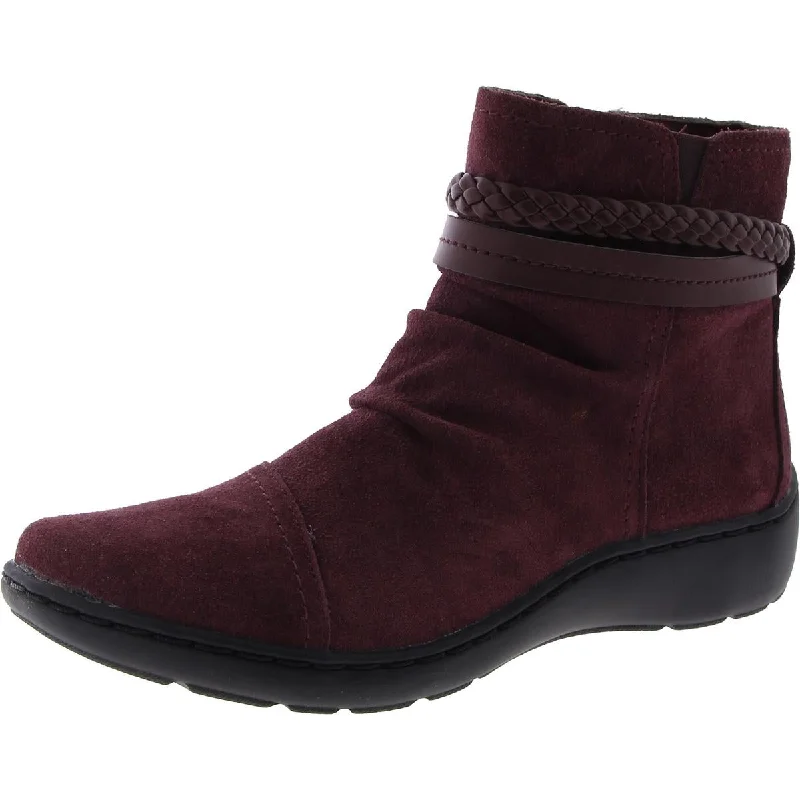 Burgundy Suede