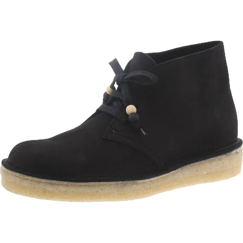 Must-Have Style Discounts Clarks Womens Desert Coal Nubuck Lace Up Ankle Boots