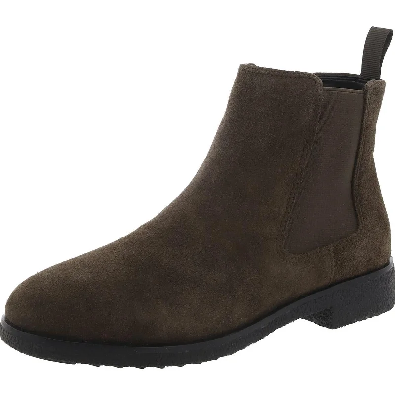 Urban Fashion Footwear Clarks Womens Griffin Plaza Suede Heeled Ankle Boots