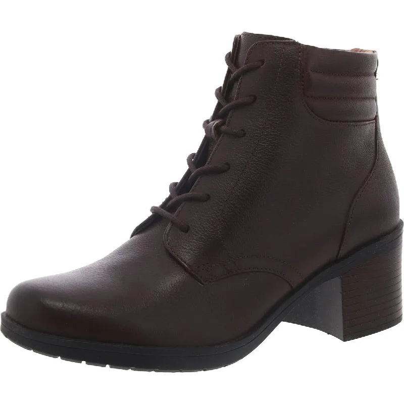Easy Elegance Sales Clarks Womens Hollis Jasmine Leather Lace up Ankle Boots