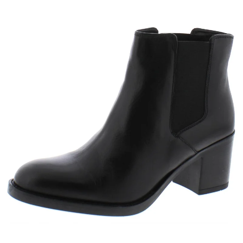 Trendy And Breathable Shoes Clarks Womens Mascapone Bay Leather Ankle Block Heel Boot