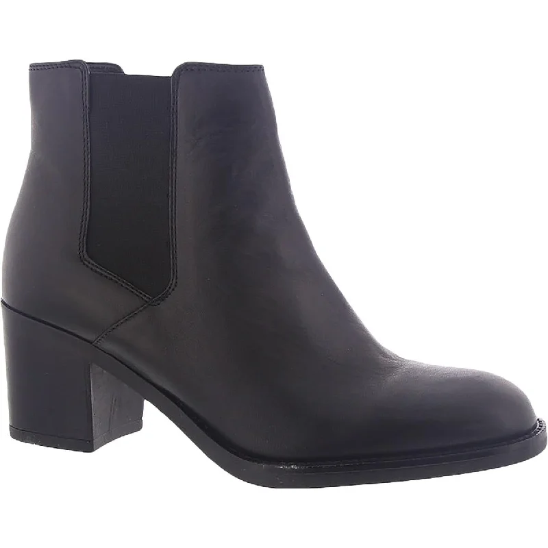 Affordable Shoe Fashion Clarks Womens Mascarpone Bay Leather Ankle Block Heel Boot