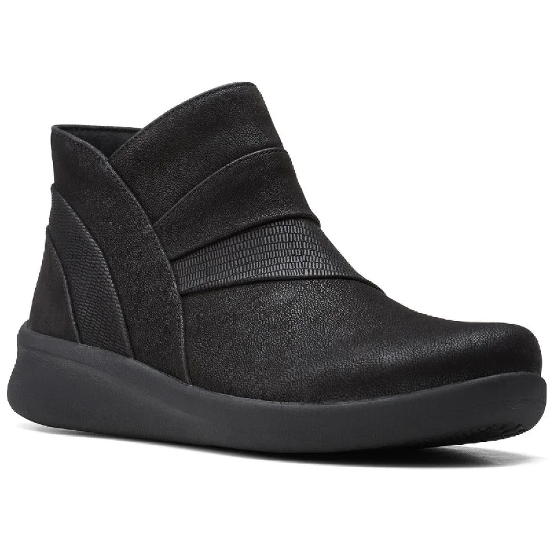 Bold Style Discounts Clarks Womens Sillian Flat Ankle Booties