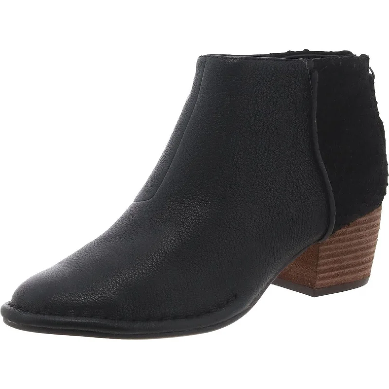 Black Combi Leather