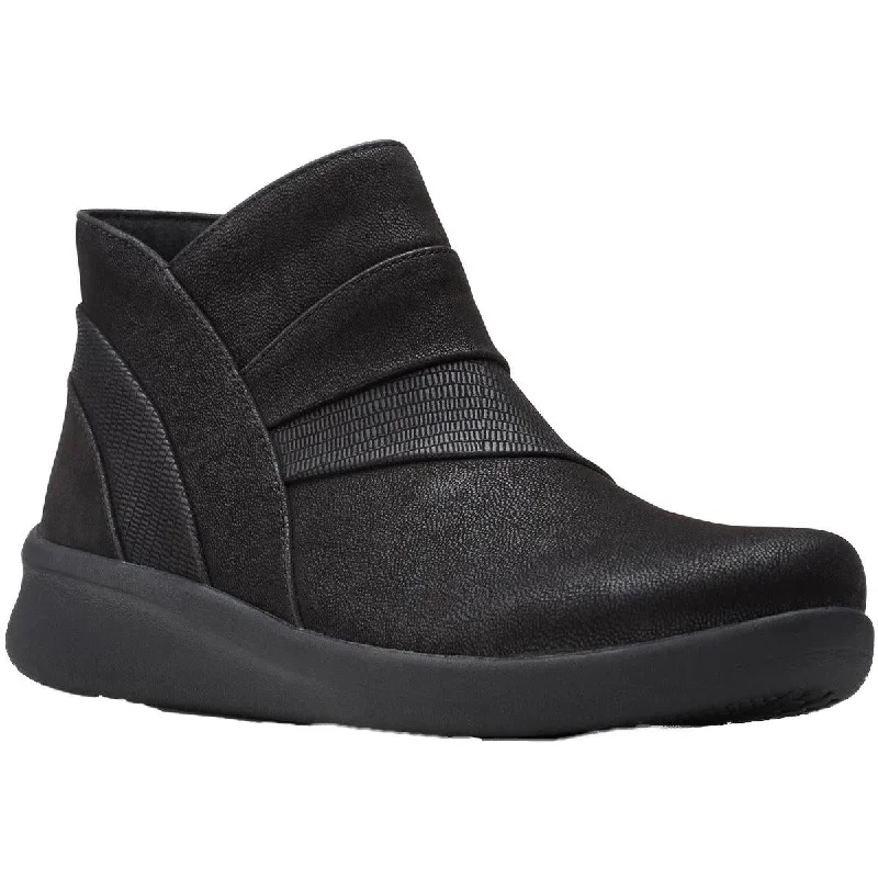 Hot Styles Cloudsteppers by Clarks Womens Sillian 2.0 Rise Textile Ankle Ankle Boots