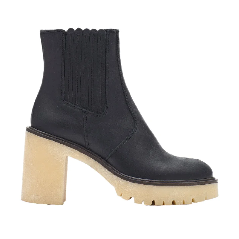 Comfortable Casual Shoes Free People Women's James Chelsea Boot in Black Leather