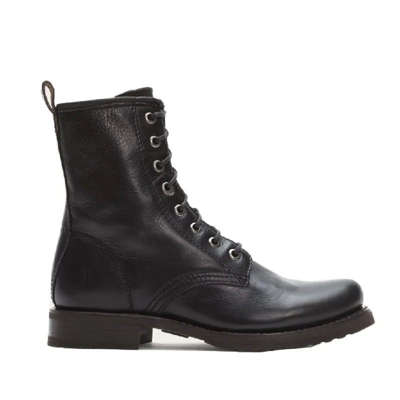 Casual Slip-Ons Promotion Frye Women's Veronica Combat in Black