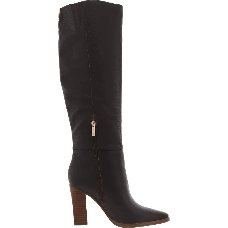 High-Quality Casual Shoes Guess Womens LANNIE Faux Leather Pointed toe Knee-High Boots