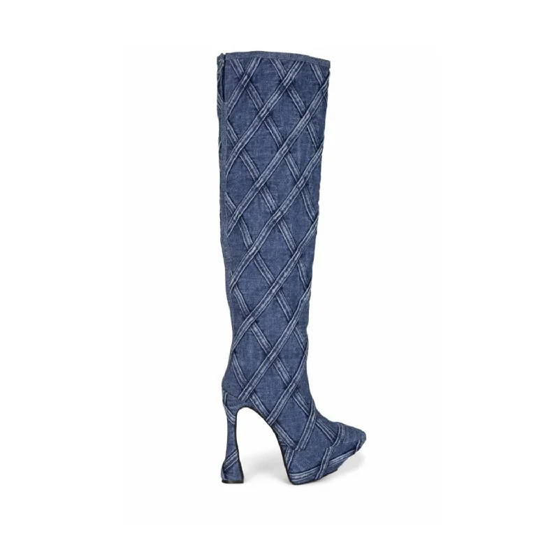 Stylish Statements Jeffrey Campbell  Women's Cute_Jeans Blue M