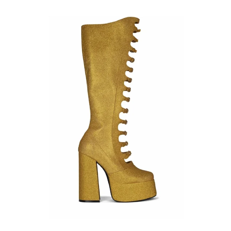 Slip-On Shoes Promotion Jeffrey Campbell  Women's Xandra_Kh Gold M