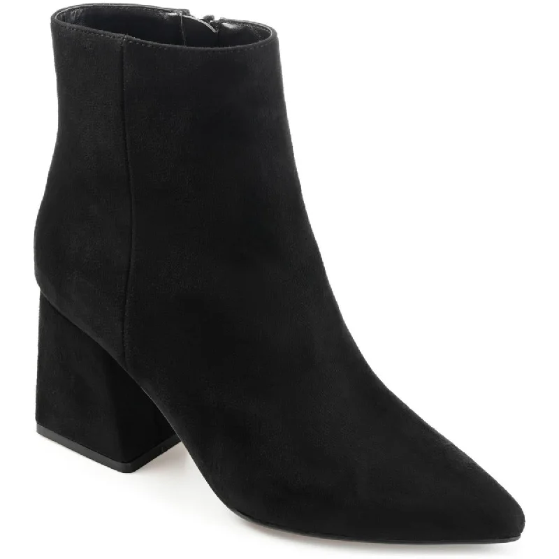 Soft Sole Casual Shoes Journee Collection Womens Mylow Faux Suede Zipper Ankle Boots Soft Sole Casual Shoes Journee Collection Womens Mylow Faux Suede Zipper Ankle Boots