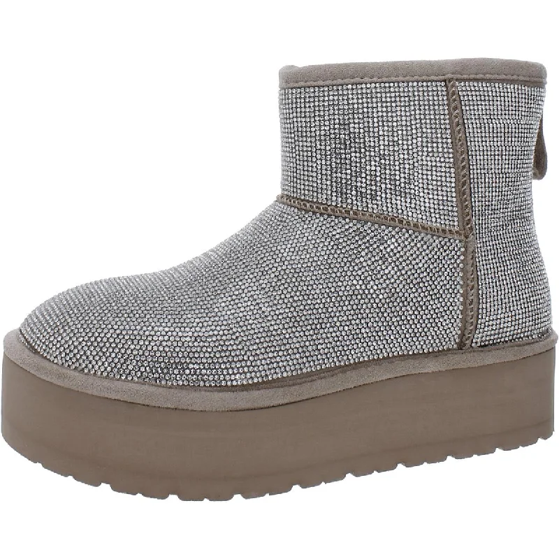 Clearance Event Madden Girl Womens Ease R Faux Fu Slip On Winter & Snow Boots