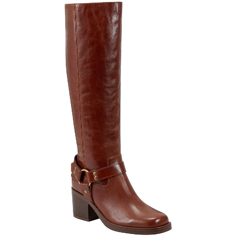 Bold Fashion Sales Marc Fisher Womens Leather Block Heel Knee-High Boots