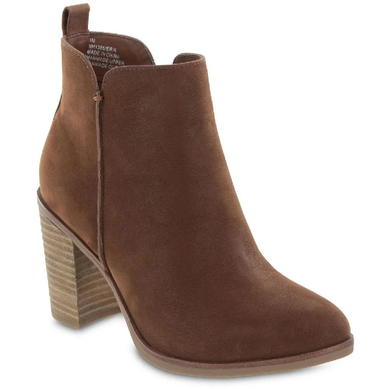 Limited Edition Mia Womens Erik Zipper Ankle Boots