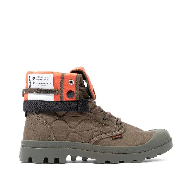 Special Offers, Don't Miss Palladium Unisex Baggy Re-Quilted in Olive Night