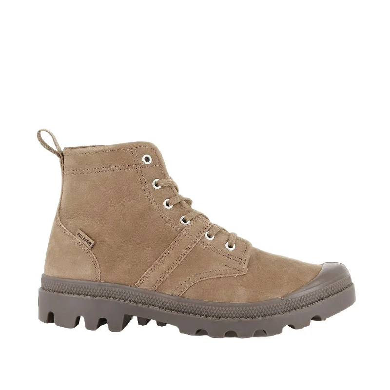 Cozy Comfort Style Sale Palladium Unisex Pallabrousse Hi WP in Mahogany