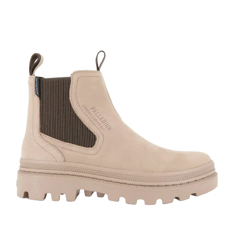 Luxe Style Discounts Palladium Unisex Pallatrooper Che WP in Nude Brown