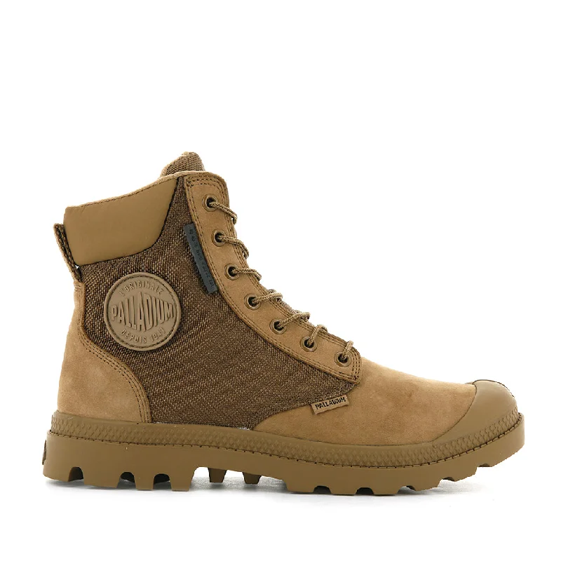 Polished Style Deals Palladium Unisex Pampa SC WPN in Dear Brown
