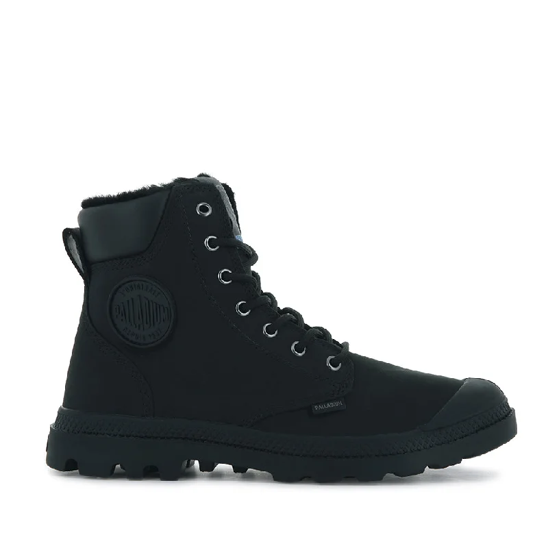 Hurry Before It's Gone Palladium Unisex Pampa Sport Cuff WPS in Black/Black