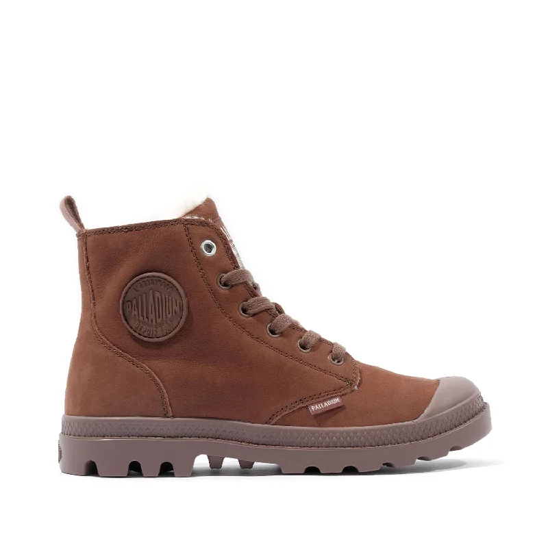Hot Brand Discounts Palladium Women's Pampa Hi Zip WL in Pine Bark