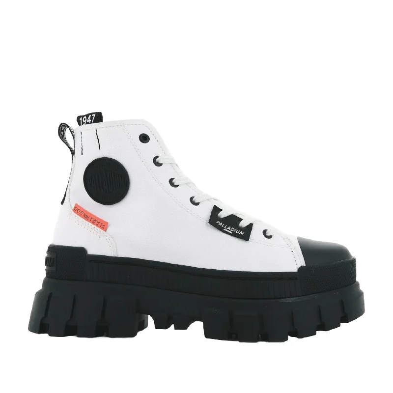 Contemporary Casual Deals Palladium Women's Revolt Hi TX in Star White