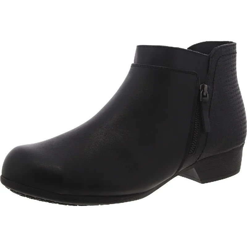Enjoy Discount Rockport Womens Leather Zipper Ankle Boots