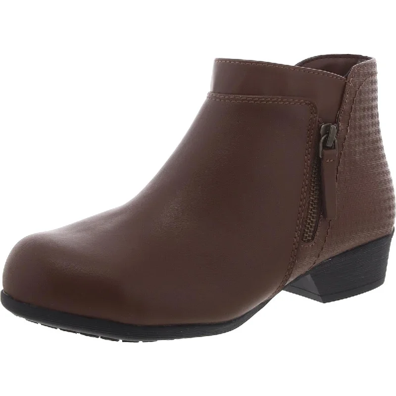 Exclusive Discount Rockport Womens Leather Zipper Work & Safety Boots