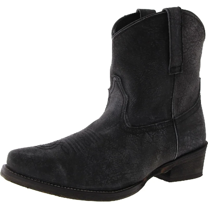 Athleisure Style Sale Roper Womens Dusty Leather Pull On Cowboy, Western Boots