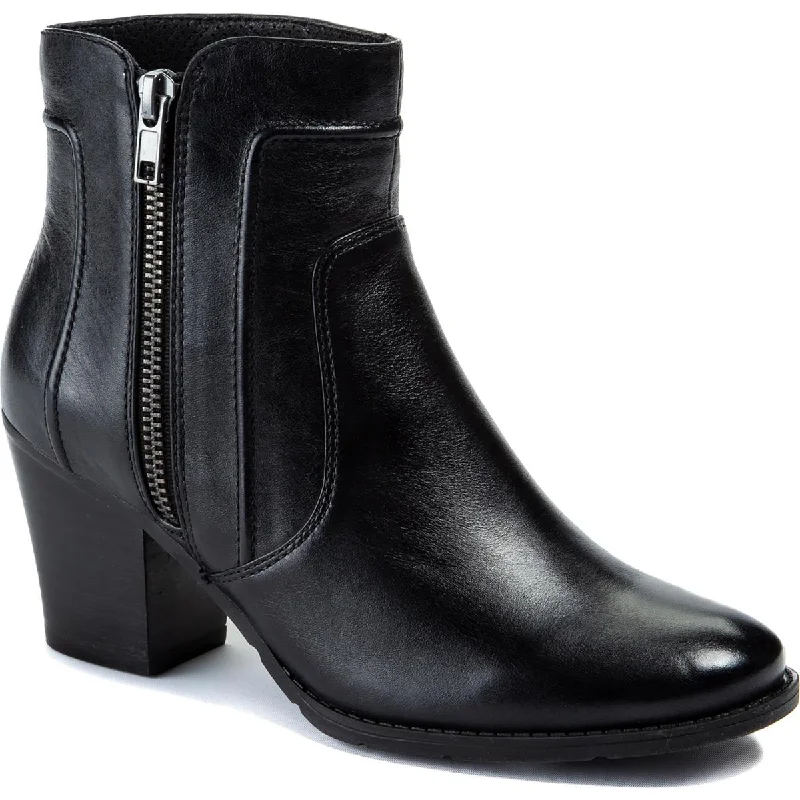 Imeless Style Sole Bound by Baretraps Womens Lisette Leather Round Toe Ankle Boots