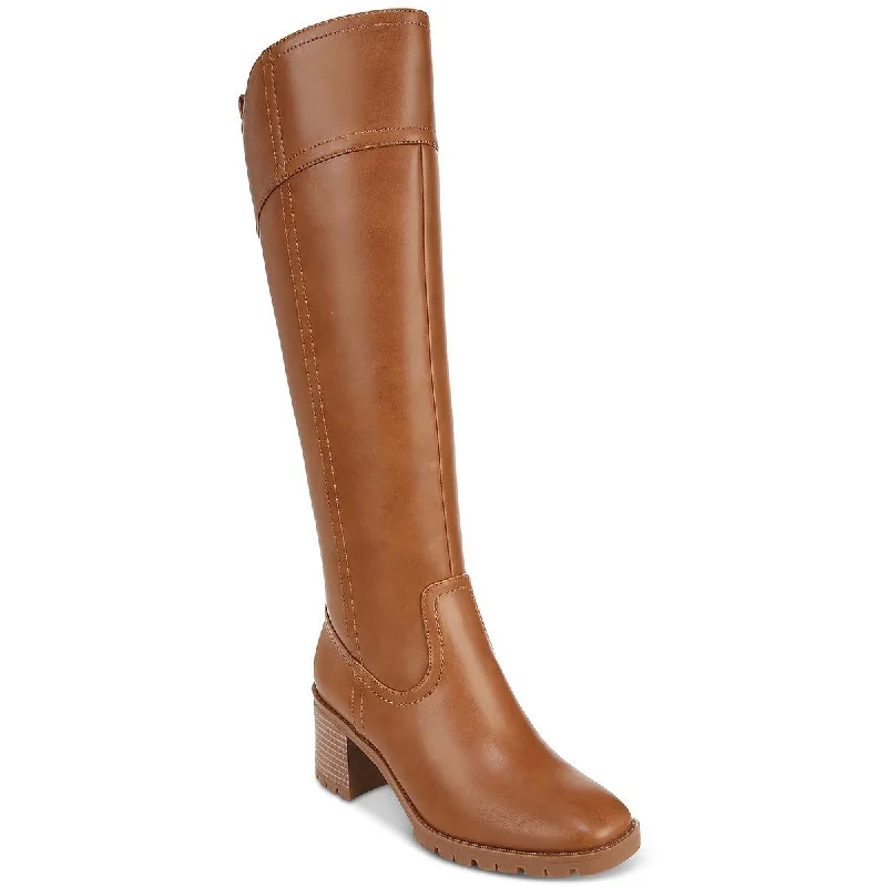 Fashionista Sale Style & Co. Womens Colett Faux Leather Square Toe Knee-High Boots