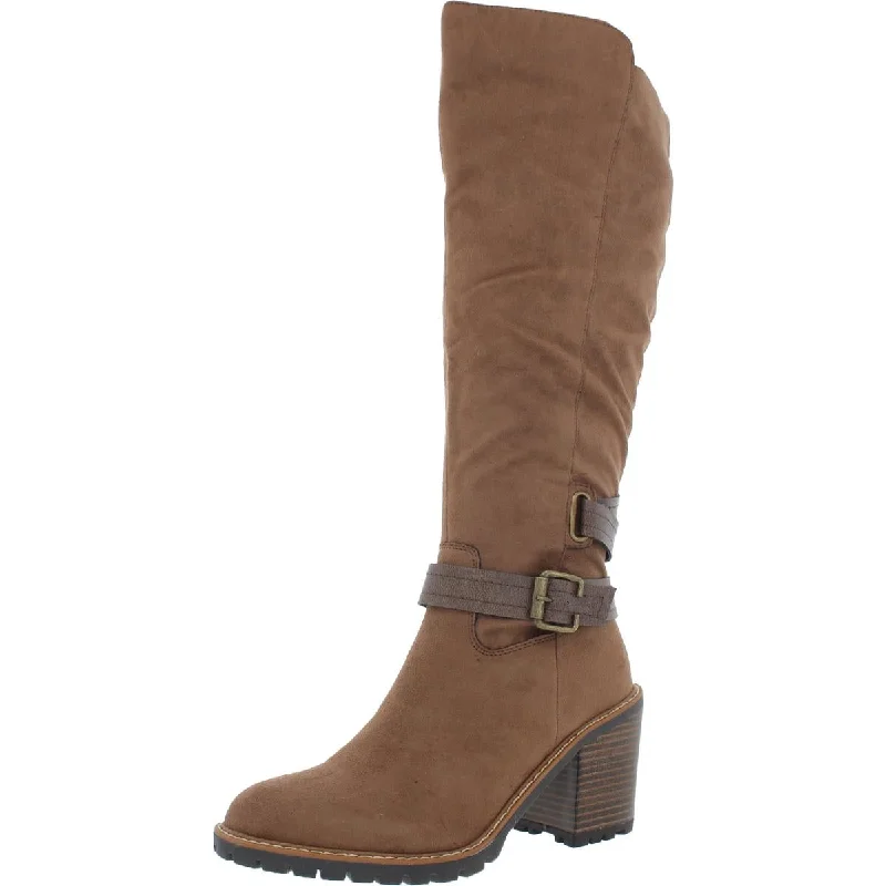 Elegant Evening Shoes Deal Sun + Stone Womens Viviaan Pull On Lug Sole Knee-High Boots Elegant Evening Shoes Deal Sun + Stone Womens Viviaan Pull On Lug Sole Knee-High Boots