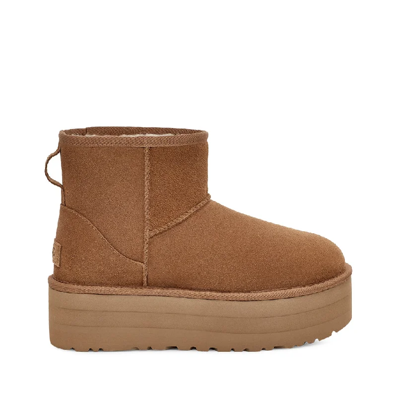Season Offer UGG Women's Classic Mini Platform in Chestnut