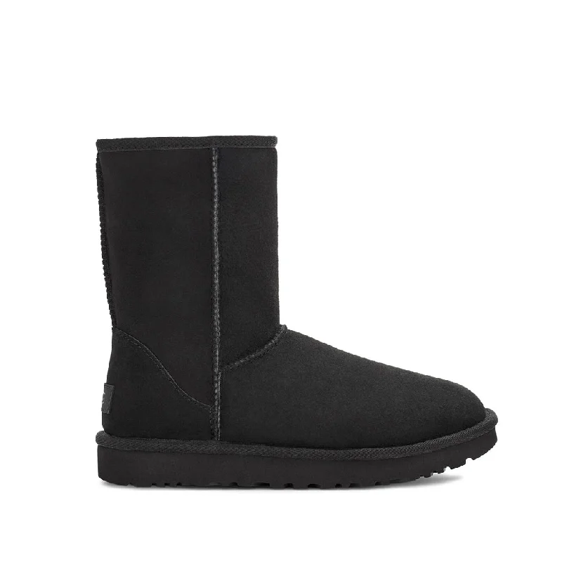 Comfortable Flats UGG Women's Classic Short II in Black