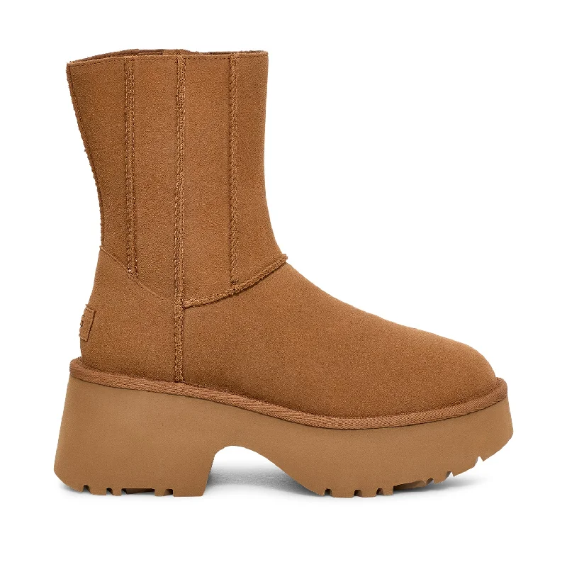 Stylish Deals Ugg Women's Classic Twin Seam New Heights in Chestnut