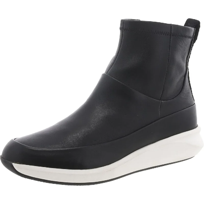 Fashionable Casual Footwear Offers Unstructured by Clarks Womens Un Rio Free Leather Casual Ankle Boots