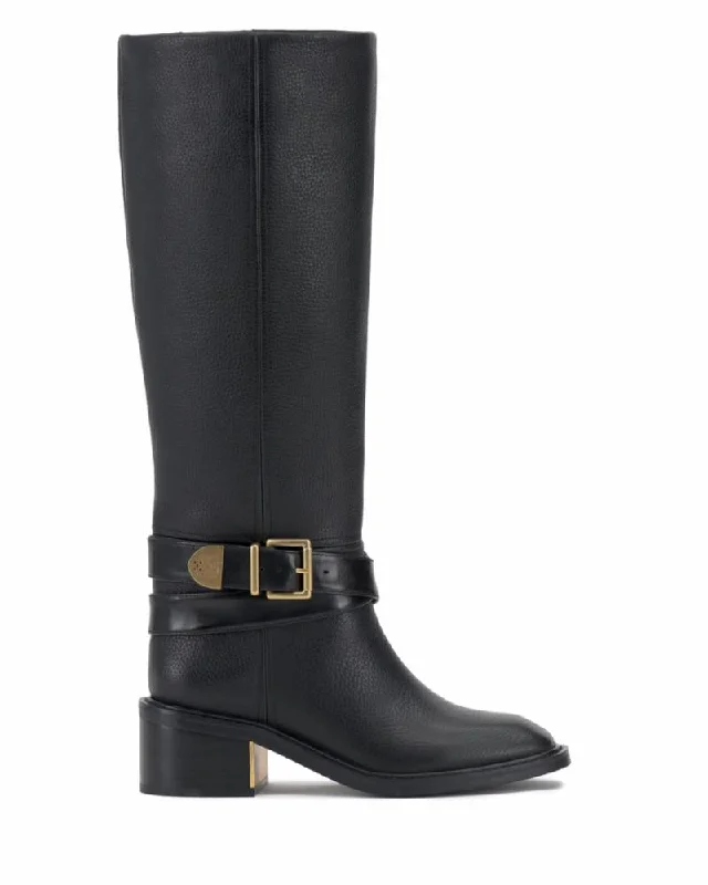 The Latest Fashion Trends Vince Camuto Women's Gini Black/Soft Grain Nappa Cow Der M