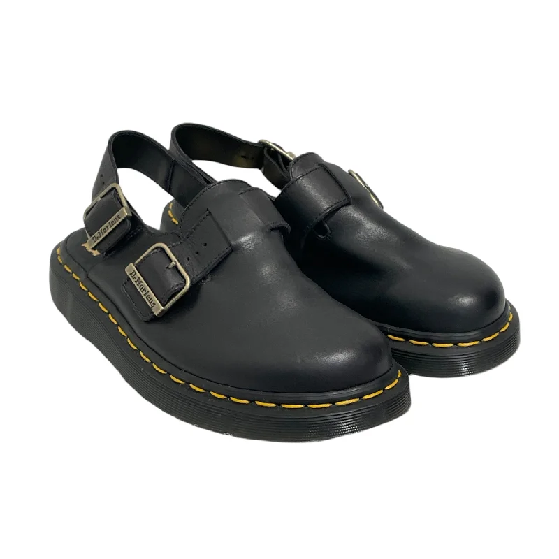 Stay Ahead In Style Dr.Martens/Sandals/US 6/Black/Leather/