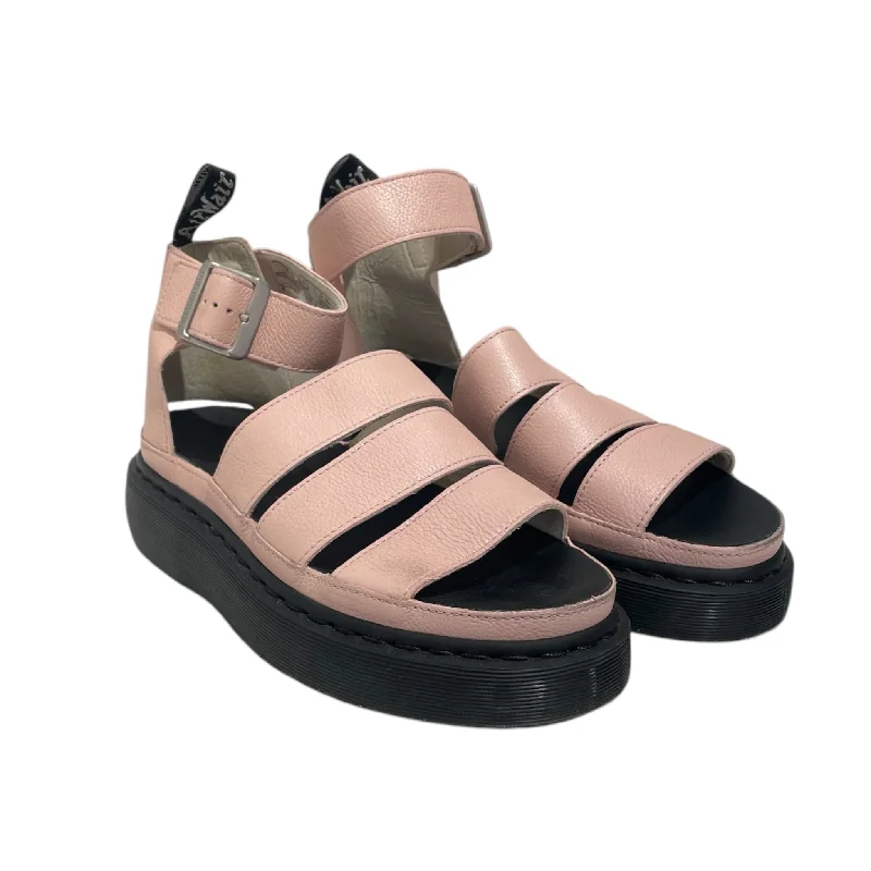 Unleash Your Style Dr.Martens/Sandals/US 7/Red/Leather/
